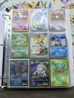 Pokemon Collection Binder Vintage Lot of Cards Holos WOTC E-Reader Promo - Image 1