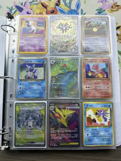 Pokemon Collection Binder Vintage Lot of Cards Holos WOTC E-Reader Promo - Image 1