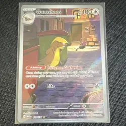 Pokemon Gumshoos 153/132 Holo Illustration Rare: Mega Evolution English Mint/NM - Image 1