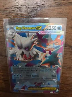 Mega Abomasnow Ex 36/132 Pokemon TCG Mega Evolution Base Set Double Rare Holo NM - Image 1