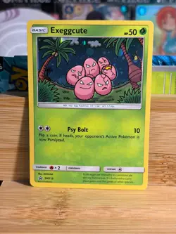EXEGGCUTE SM119 Sun&Moon Black Star Promo Holo Pokemon TCG Lightly Played - Image 1
