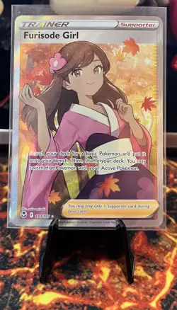 Pokemon - Furisode Girl (Full Art) 190/195 Sword & Shield - Silver Tempest Holo - Image 1