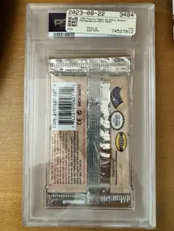 PSA Pokemon 1st Edition Fossil Zapdos Booster Pack Sealed - Image 2