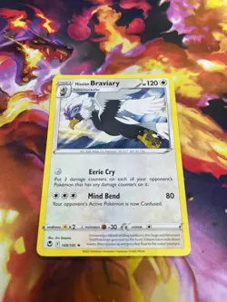 Hisuian Braviary 149/195 Regular LP-Lightly Played Pokemon TCG - Image 1