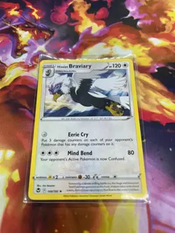 Hisuian Braviary 149/195 Regular LP-Lightly Played Pokemon TCG - Image 3