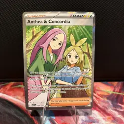 Anthea and Concordia 254/217 Ascended Heroes Pokemon TCG Full Art Trainer - Image 1