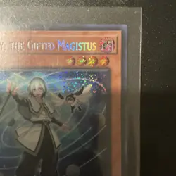 Crowley, The Gifted Magistus BLMM-EN044 Secret Rare Yugioh Set 1st Edition Mint - Image 5