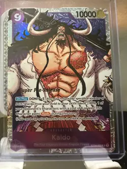 One Piece English Super Pre-Release Kaido ST04-003 Starter Deck Animal Kingdom - Image 1