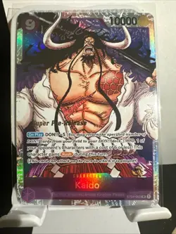 One Piece English Super Pre-Release Kaido ST04-003 Starter Deck Animal Kingdom - Image 4