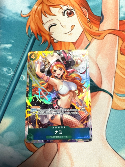 Nami (Alt Art) OP14-031 SR The Azure Sea's Seven ONE PIECE Card Game (JP) NM - Image 1