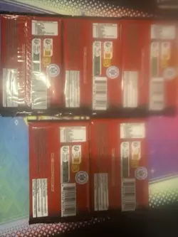 One Piece TCG - Carrying On His Will - Sleeved Booster Packs Lot Of 5 - Sealed - Image 2