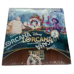 Disney Lorcana TCG Japanese Booster Box Azurite Sea - Takara Tomy 2025 Sealed - Image 1