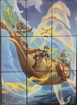 Ravensburger Disney Lorcana TCG - Azurite Sea Puzzle Insert Cards - Image 1