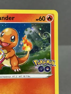 HD Galaxy Swirl Charmander SWSH232 Black Star Promo SWSH: Pokemon Go NM - Image 2