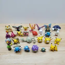 Pokemon Tomy Vintage Battle Figures Lot of 27 Nintendo - Read Description! - Image 1