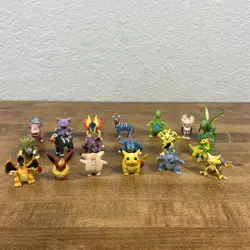 Pokemon Tomy Vintage Battle Figures Lot of 19 Nintendo - Read Description! - Image 1