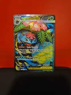 Mega Venusaur EX 155/132 Me01: Mega Evolution Holo Pokemon Card - Image 1