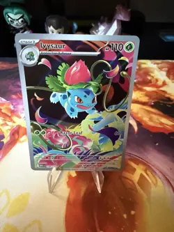 Ivysaur 134/132 Mega Evolution Illustration Rare Pokemon NM/M+ IR Full Art Holo - Image 1
