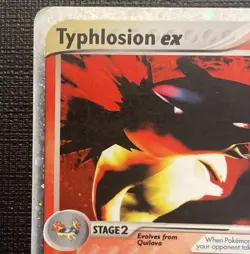 Pokemon TCG Sandstorm Typhlosion EX Holo Rare Card 99/100 HP Condition - Image 3