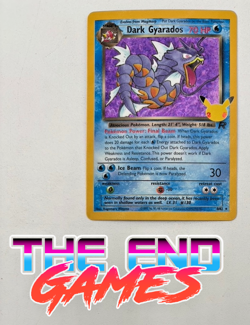 Pokemon Card TCG Dark Gyarados 8/82 Celebrations Classic Collection NM HOT SALE! - Image 1