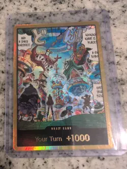 DON!! Card (Egghead) (Gold) The Azure Sea's Seven Foil OP14-EB04 - Near Mint - Image 1