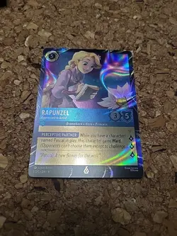Disney Lorcana TCG Rapunzel EPCOT Festival Of The Arts Promo Card - Image 1