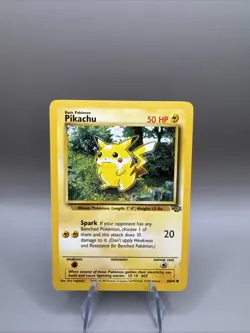 1st Edition Pikachu Pokemon Card 60/64 Jungle Set 1999 NM - Image 1