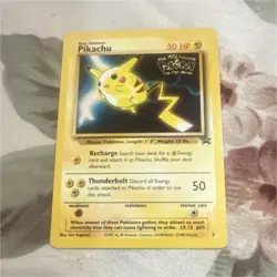Pokemon Pikachu 4 Wizards Black Star Promos Promo Rare 50 HP 1999 TCG Card - Image 1
