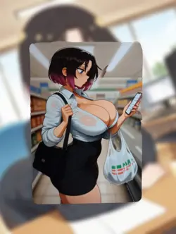 Elma Miss Kobayashi's Dragon Maid Anime Waifu Sexy Goddess Doujin Hentai Card - Image 1