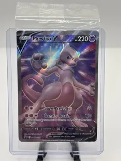 Mewtwo V SWSH229 Sword & Shield Black Star Promo Pokemon Card SEALED TCG - Image 1