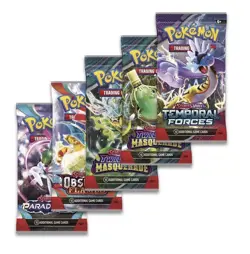 Pokemon TCG Paradox Destinies Tins Set of ALL 6 Tins (30 Total Packs) - Image 3