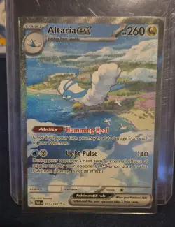 Pokemon TCG Altaria EX Card Paradox Rift 253/182 Holo SIR - Image 1