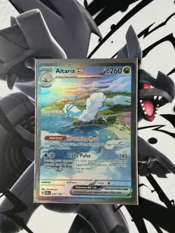 Pokemon TCG SV Paradox Rift Altaria ex 253/182 SIR Special Illustration Rare - Image 1