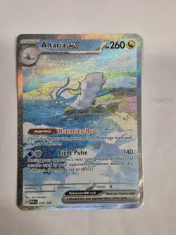 Pokemon TCG Altaria ex SIR 253/182 Paradox Rift Illustration RARE - Image 1