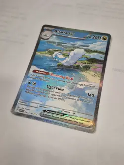 Pokemon TCG Altaria ex SIR 253/182 Paradox Rift Illustration RARE - Image 2