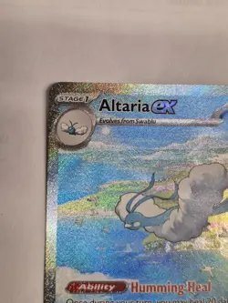 Pokemon TCG Altaria ex SIR 253/182 Paradox Rift Illustration RARE - Image 3