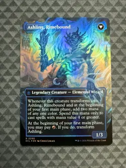MTG Ashling, Rekindled #0290 Foil Borderless Rare Lorwyn Eclipsed (ECL) - Image 3