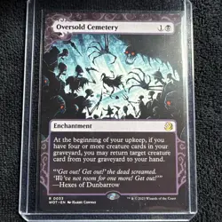 Oversold Cemetery Wilds of Eldraine: Enchanting Tales Regular - Image 3