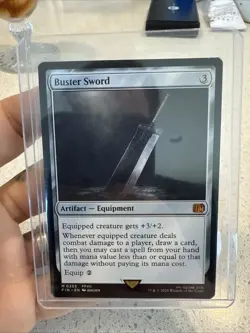 Buster Sword M Final Fantasy Magic The Gathering - Image 1