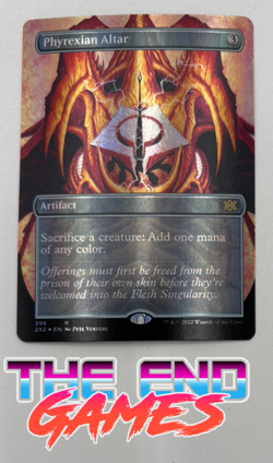 MTG Phyrexian Altar - Foil - Borderless English Double Masters 2022 NM - Image 1