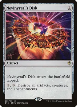 Nevinyrral's Disk 1x MtG Commander 2016 CMD SP/NM - Image 1