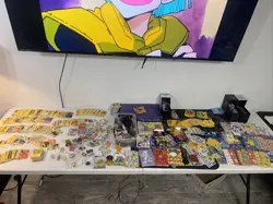 Massive Pokemon Lot Cards Pins Stickers Vintage Old Boxes Tins TCG Collection - Image 1