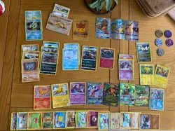 old collection of pokemon cards - Image 1