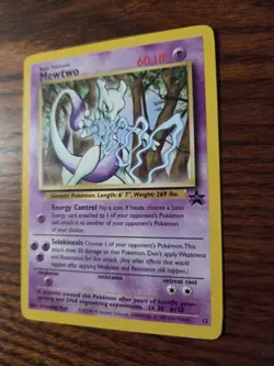 Mewtwo - Black Star Promo 12 WotC - Pokemon TCG - Image 2