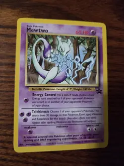 Mewtwo - Black Star Promo 12 WotC - Pokemon TCG - Image 3