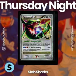 2009 POKEMON PLATINUM SUPREME VICTORS #146/147 RAYQUAZA C LV.X - Image 1