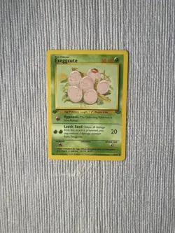 Pokemon TCG Exeggcute And Exeggutor 1st Edition Jungle Cards LP - Image 2