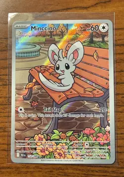 Minccino 152/086 Illustration Rare Black Bolt Illustration Rare English Pokemon - Image 1