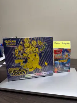 Pokemon TCG Surging Sparks ETB And Booster Bundle Both Brand New Sealed. - Image 1