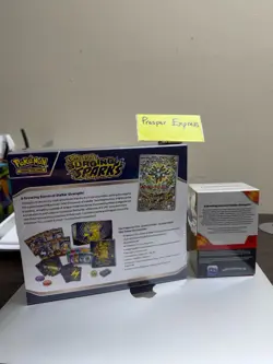 Pokemon TCG Surging Sparks ETB And Booster Bundle Both Brand New Sealed. - Image 2
